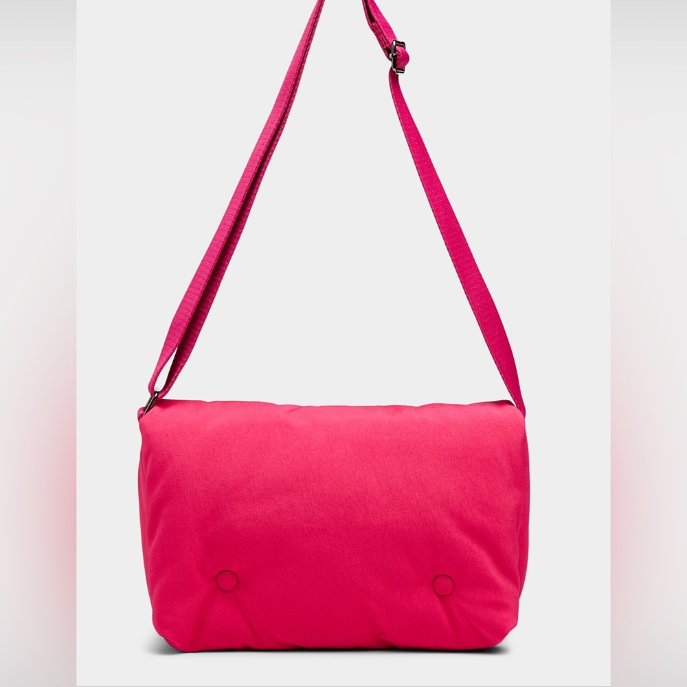 SIMONS pink padded messanger bag
